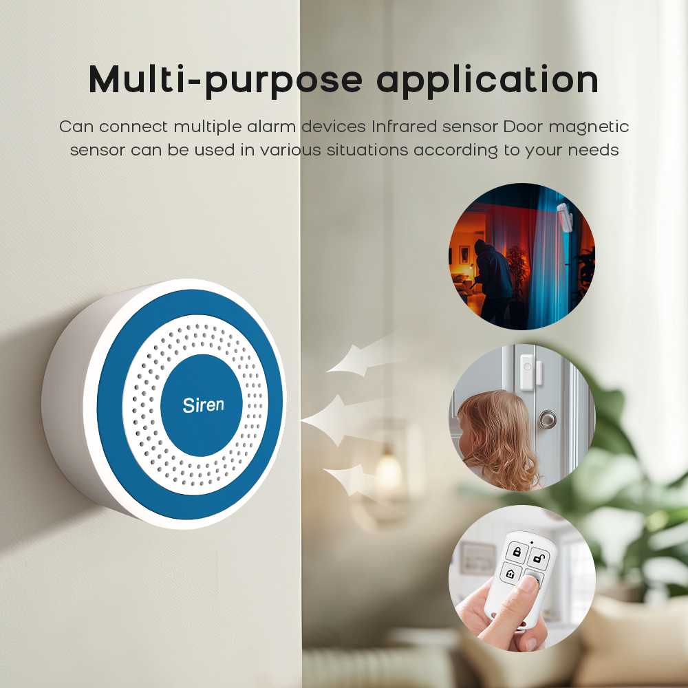 PGST WiFi Smart Life Alarm Sec - Diy Home Automation System recension och pris