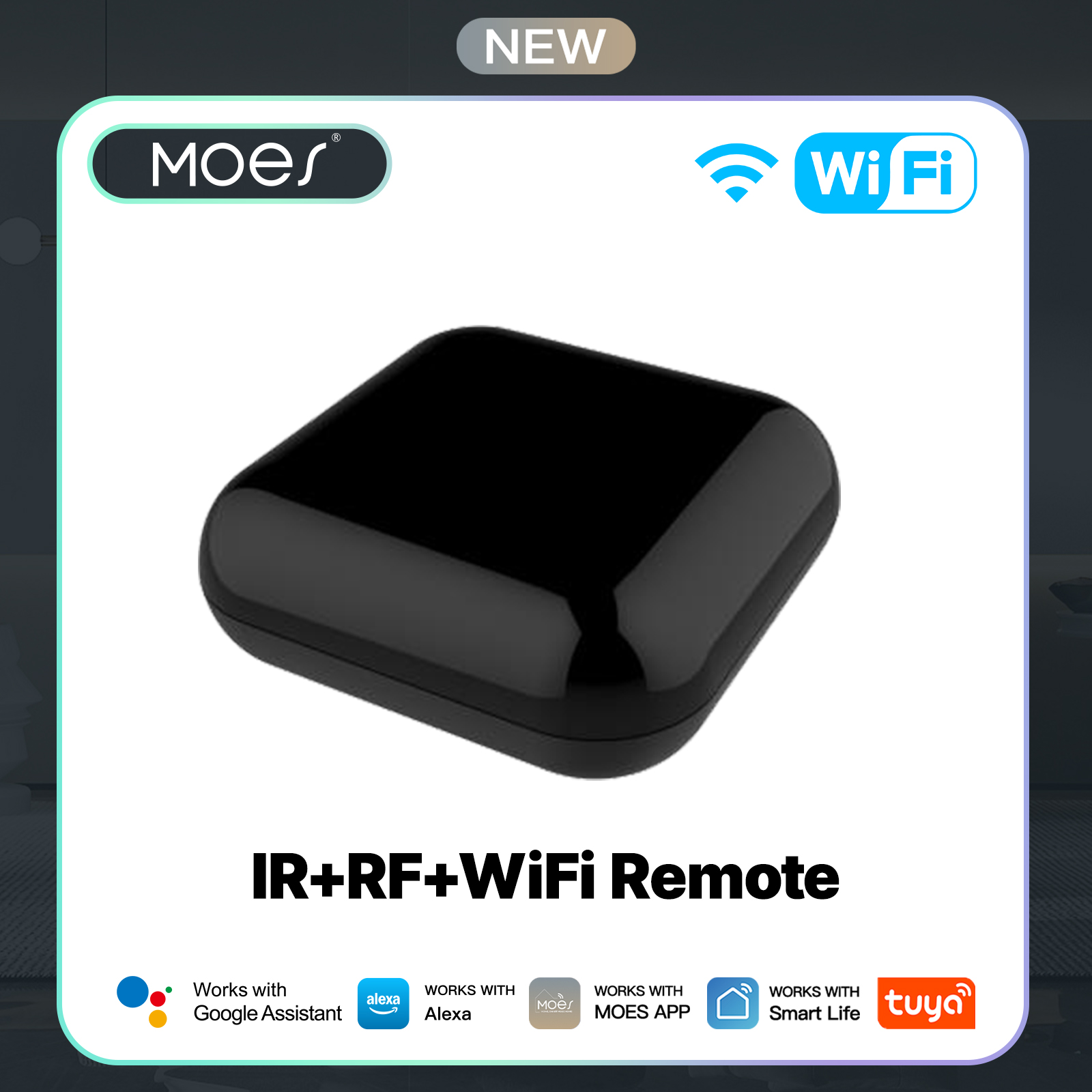 MOES Tuya WiFi IR RF Remote fo - Matter Hub Thread recension och pris