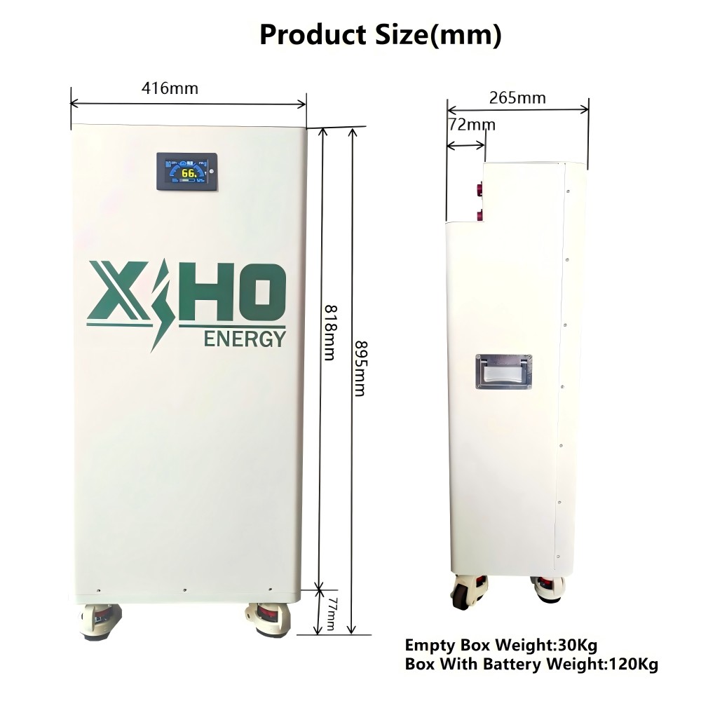 Xiho 51.2V 280Ah Lifepo4 Batte - Diy Home Automation System recension och pris
