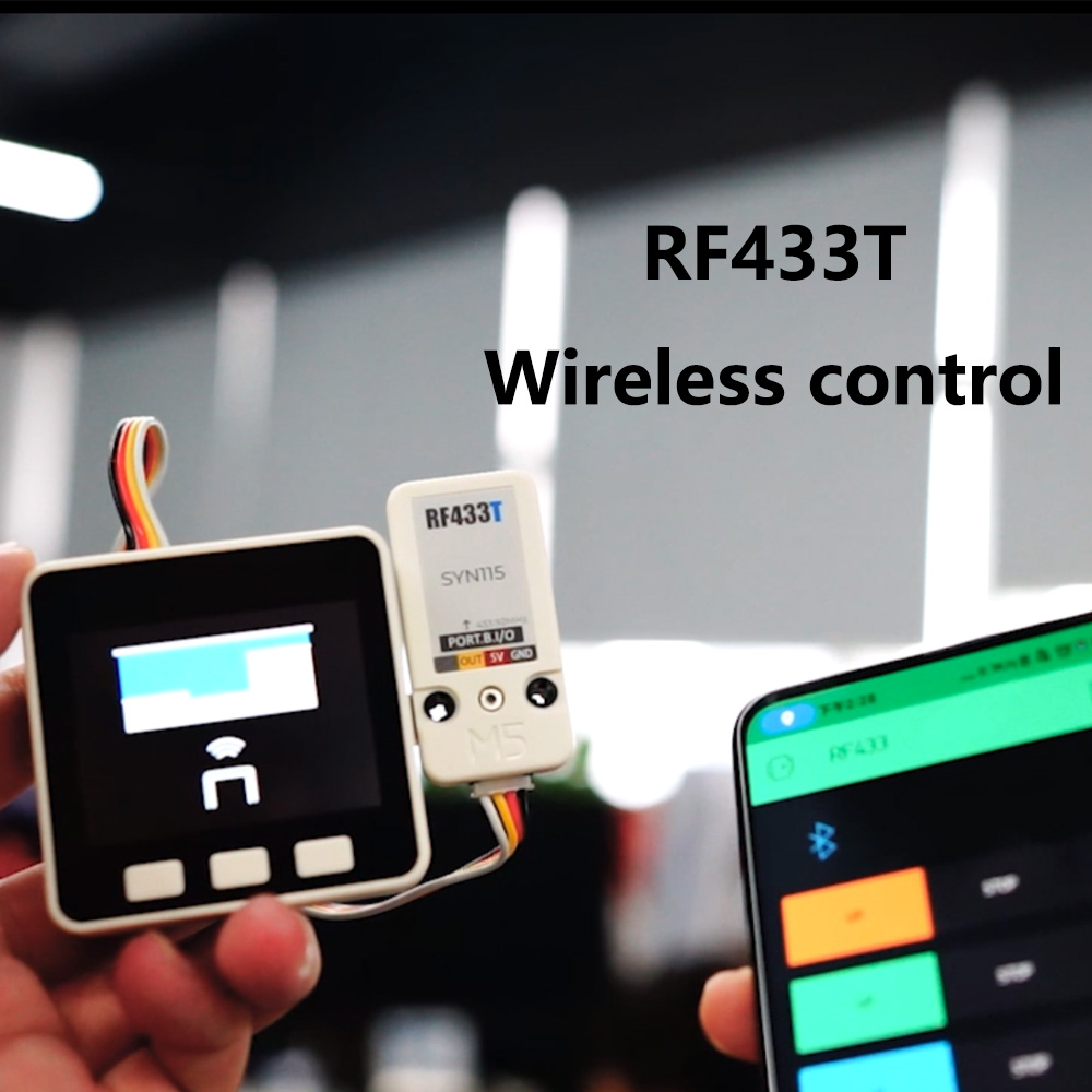 M5Stack Unit RF433T/RF433R IoT - Diy Home Automation System recension och pris